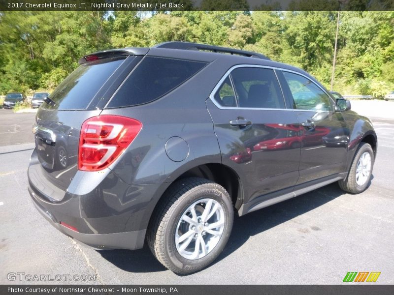 Nightfall Gray Metallic / Jet Black 2017 Chevrolet Equinox LT