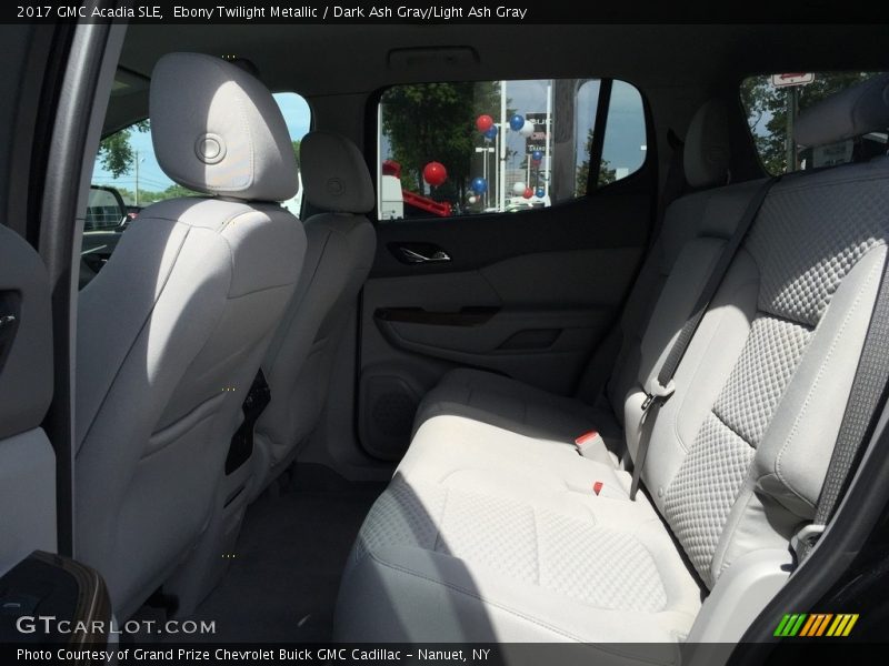 Ebony Twilight Metallic / Dark Ash Gray/Light Ash Gray 2017 GMC Acadia SLE