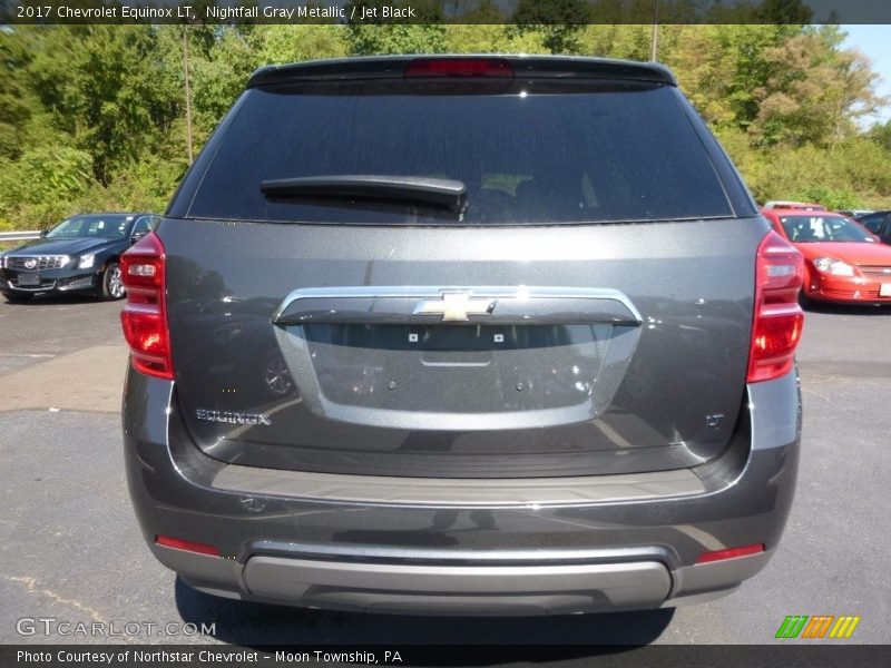 Nightfall Gray Metallic / Jet Black 2017 Chevrolet Equinox LT