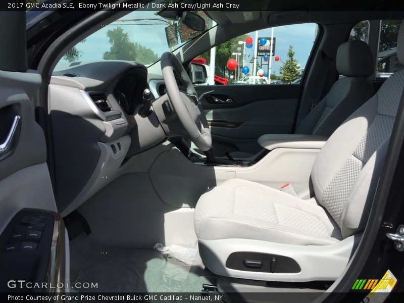 Ebony Twilight Metallic / Dark Ash Gray/Light Ash Gray 2017 GMC Acadia SLE