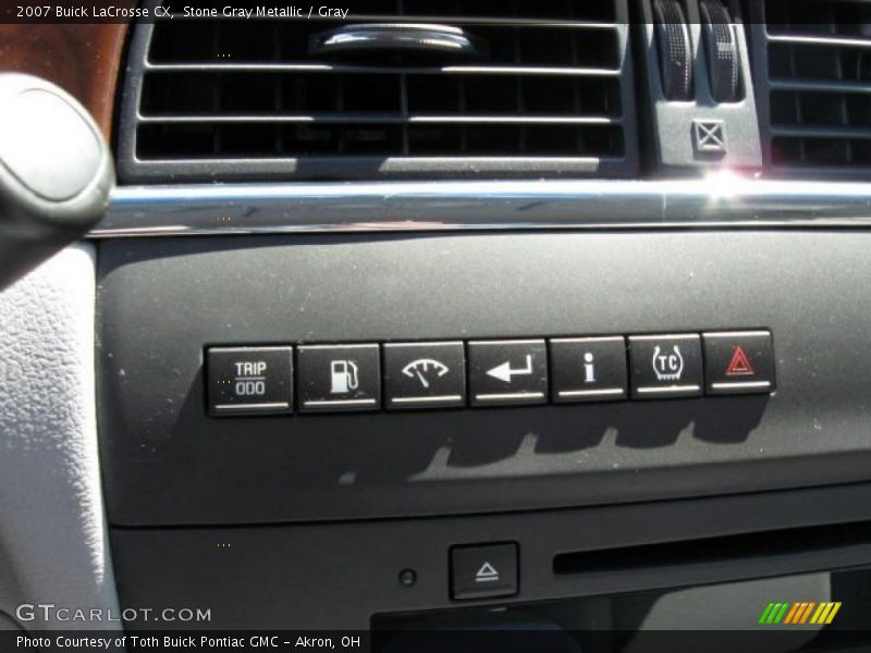 Stone Gray Metallic / Gray 2007 Buick LaCrosse CX