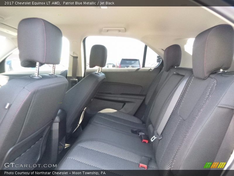 Patriot Blue Metallic / Jet Black 2017 Chevrolet Equinox LT AWD