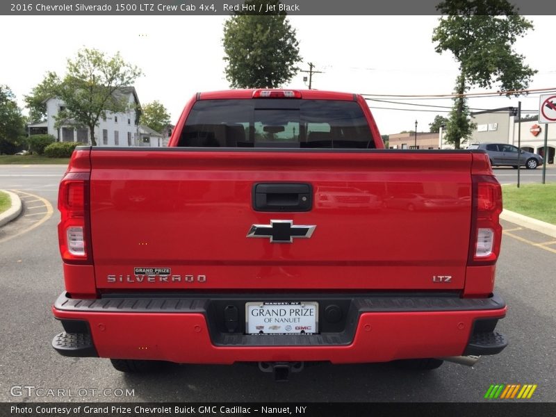 Red Hot / Jet Black 2016 Chevrolet Silverado 1500 LTZ Crew Cab 4x4