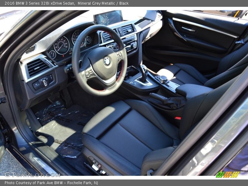 Mineral Grey Metallic / Black 2016 BMW 3 Series 328i xDrive Sedan