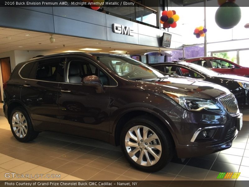 Midnight Amethyst Metallic / Ebony 2016 Buick Envision Premium AWD