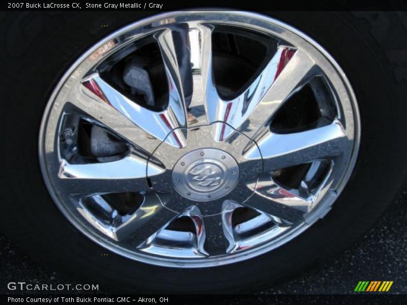 Stone Gray Metallic / Gray 2007 Buick LaCrosse CX