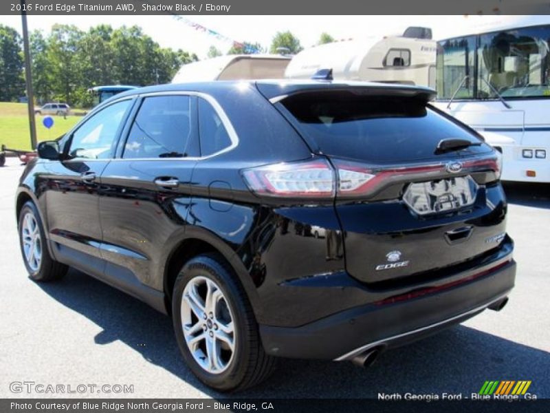 Shadow Black / Ebony 2016 Ford Edge Titanium AWD