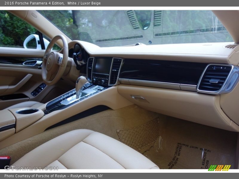 White / Luxor Beige 2016 Porsche Panamera 4 Edition