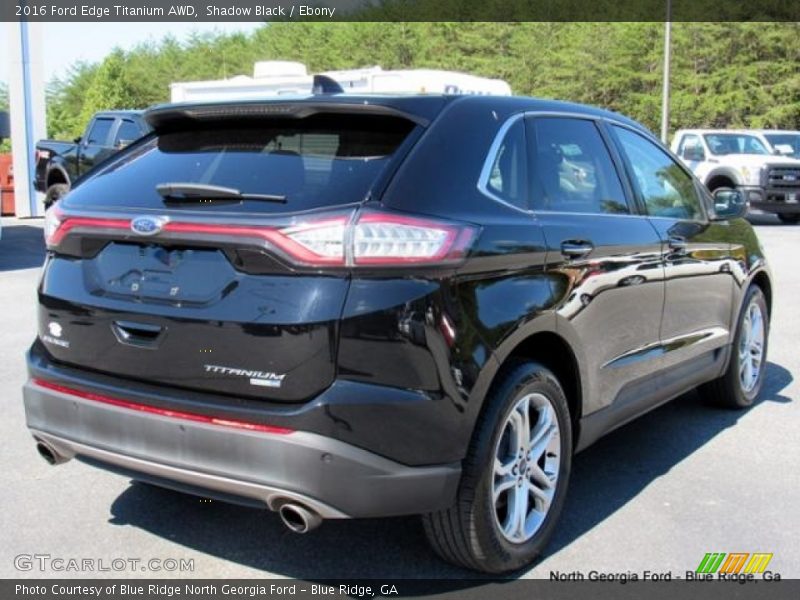 Shadow Black / Ebony 2016 Ford Edge Titanium AWD