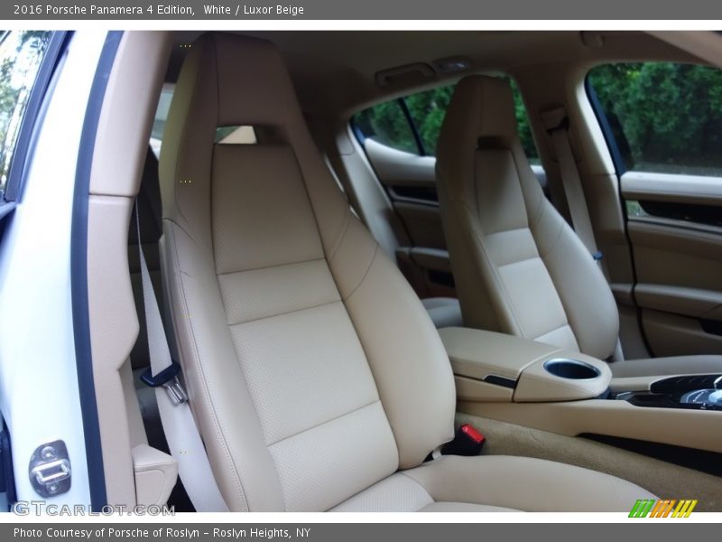 White / Luxor Beige 2016 Porsche Panamera 4 Edition