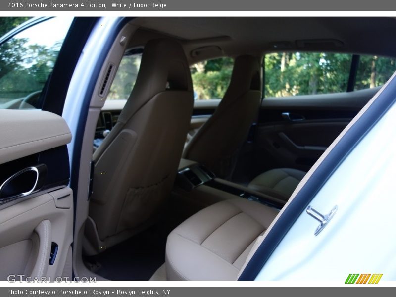 White / Luxor Beige 2016 Porsche Panamera 4 Edition