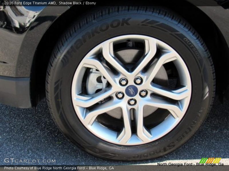 Shadow Black / Ebony 2016 Ford Edge Titanium AWD