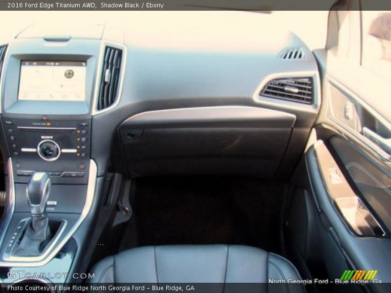 Shadow Black / Ebony 2016 Ford Edge Titanium AWD