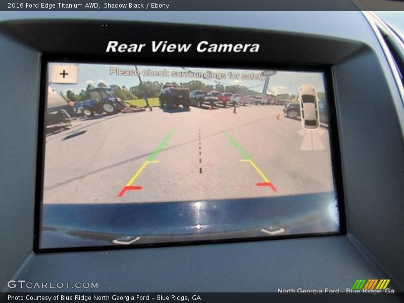 Shadow Black / Ebony 2016 Ford Edge Titanium AWD