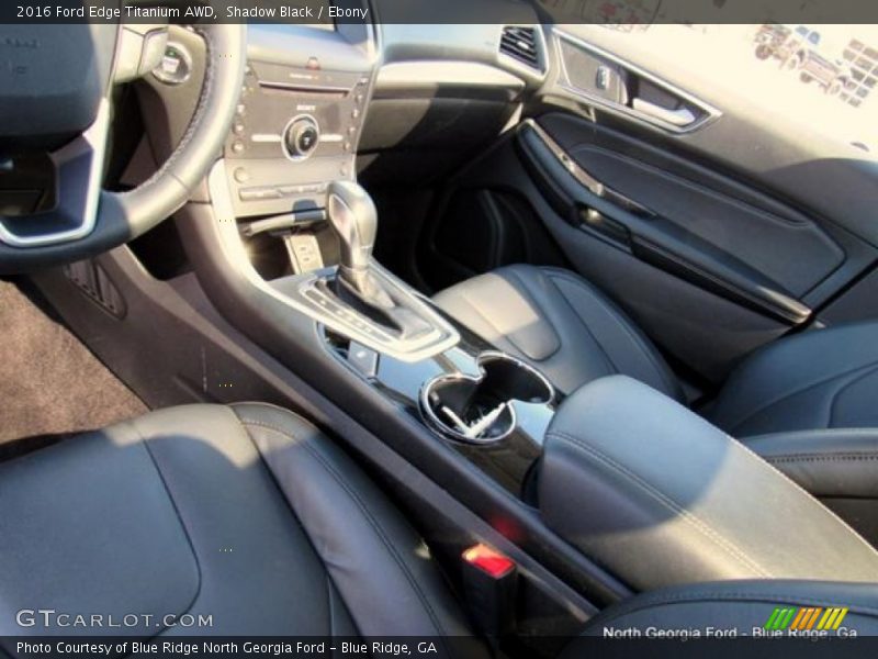 Shadow Black / Ebony 2016 Ford Edge Titanium AWD