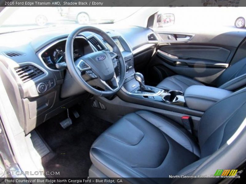 Shadow Black / Ebony 2016 Ford Edge Titanium AWD