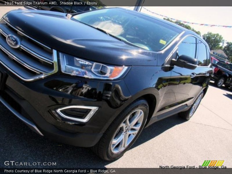 Shadow Black / Ebony 2016 Ford Edge Titanium AWD
