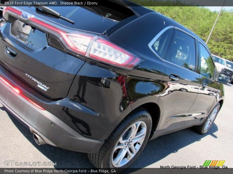 Shadow Black / Ebony 2016 Ford Edge Titanium AWD