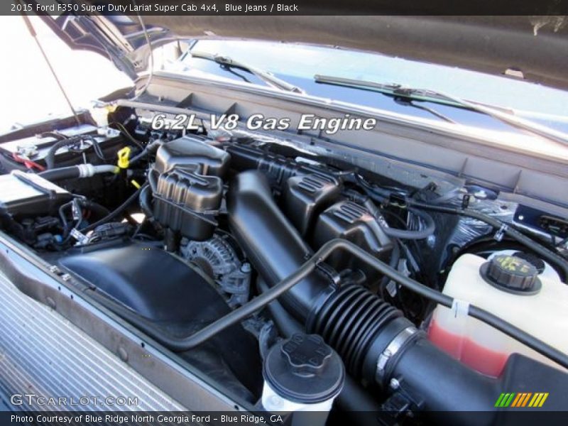 Blue Jeans / Black 2015 Ford F350 Super Duty Lariat Super Cab 4x4