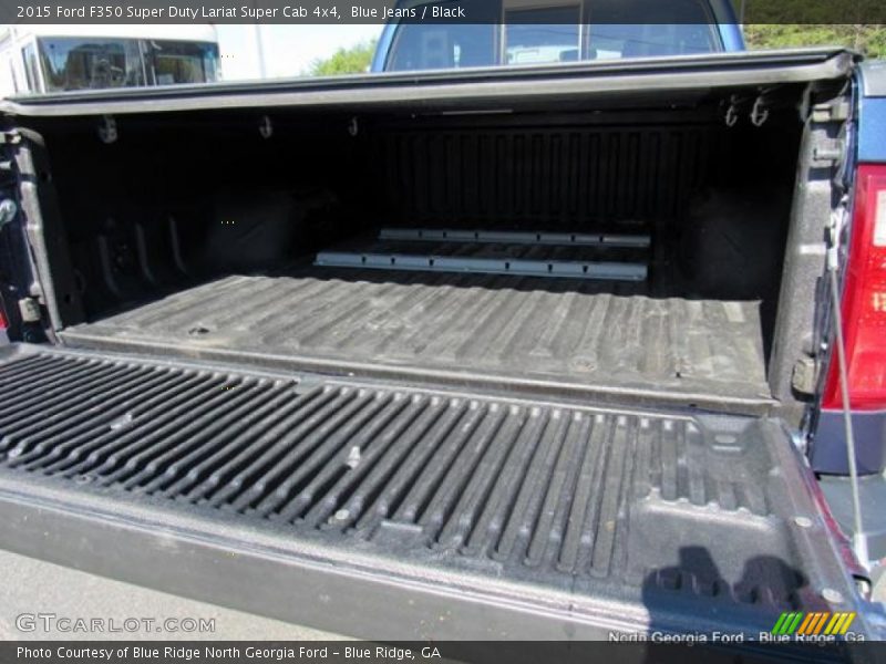 Blue Jeans / Black 2015 Ford F350 Super Duty Lariat Super Cab 4x4