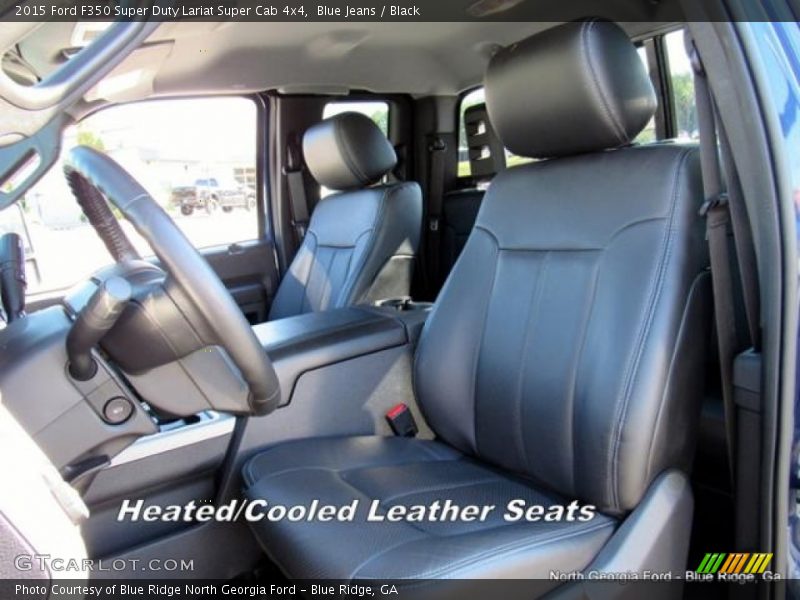 Blue Jeans / Black 2015 Ford F350 Super Duty Lariat Super Cab 4x4