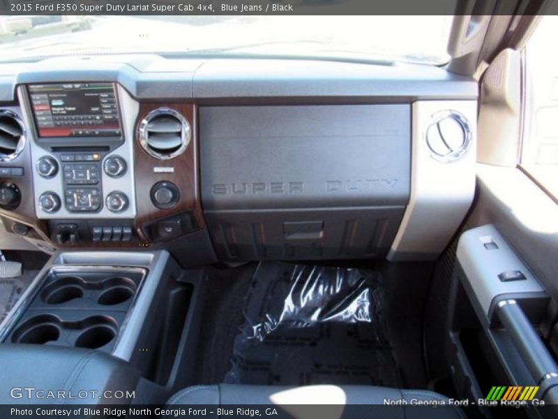 Blue Jeans / Black 2015 Ford F350 Super Duty Lariat Super Cab 4x4
