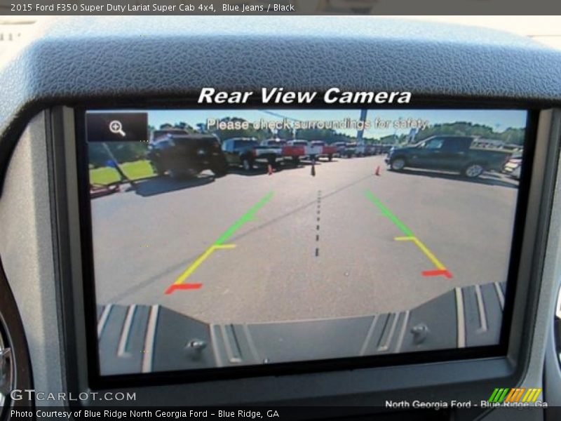Blue Jeans / Black 2015 Ford F350 Super Duty Lariat Super Cab 4x4