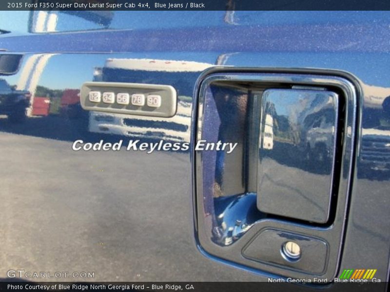 Blue Jeans / Black 2015 Ford F350 Super Duty Lariat Super Cab 4x4