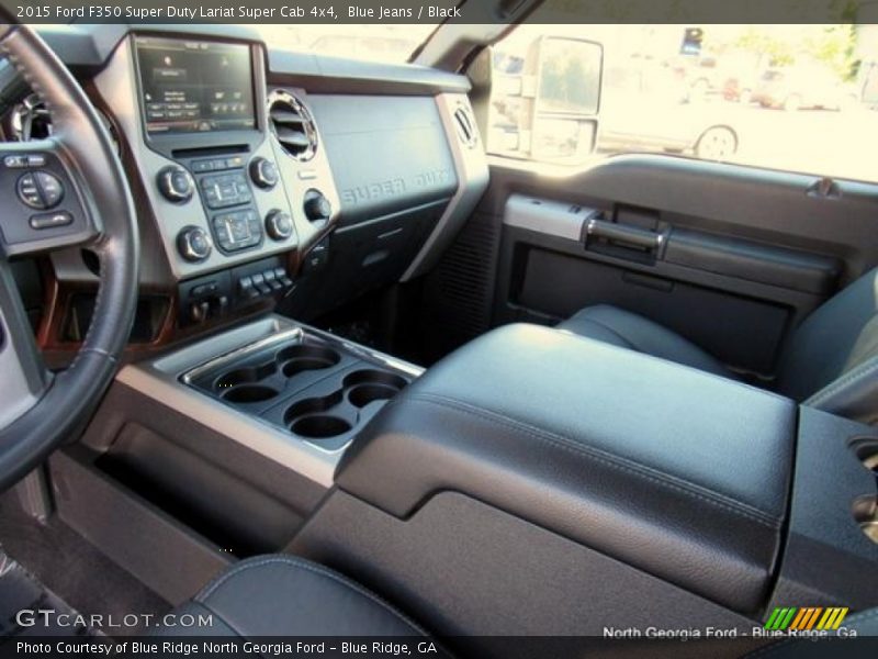 Blue Jeans / Black 2015 Ford F350 Super Duty Lariat Super Cab 4x4
