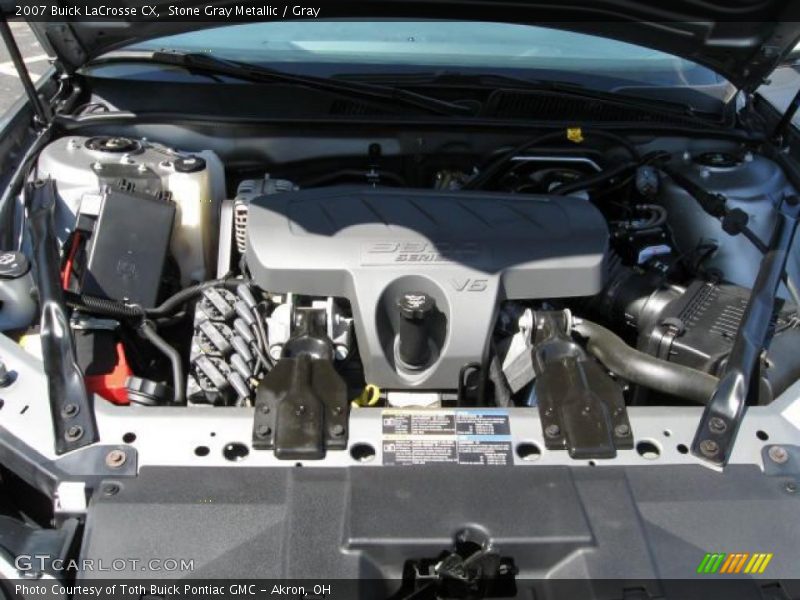 Stone Gray Metallic / Gray 2007 Buick LaCrosse CX