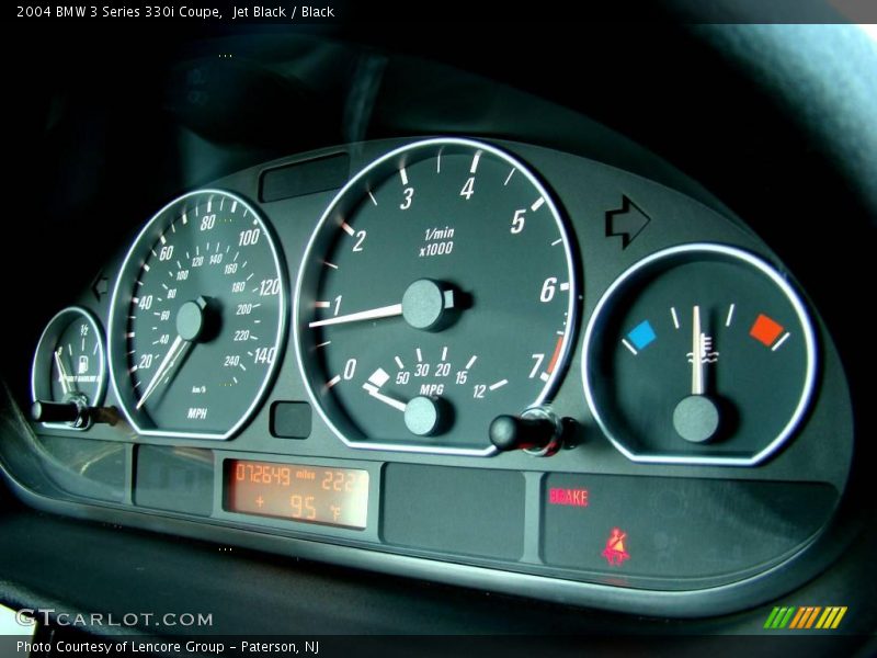 Jet Black / Black 2004 BMW 3 Series 330i Coupe