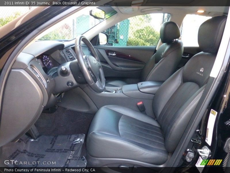 Black Obsidian / Graphite 2011 Infiniti EX 35 Journey
