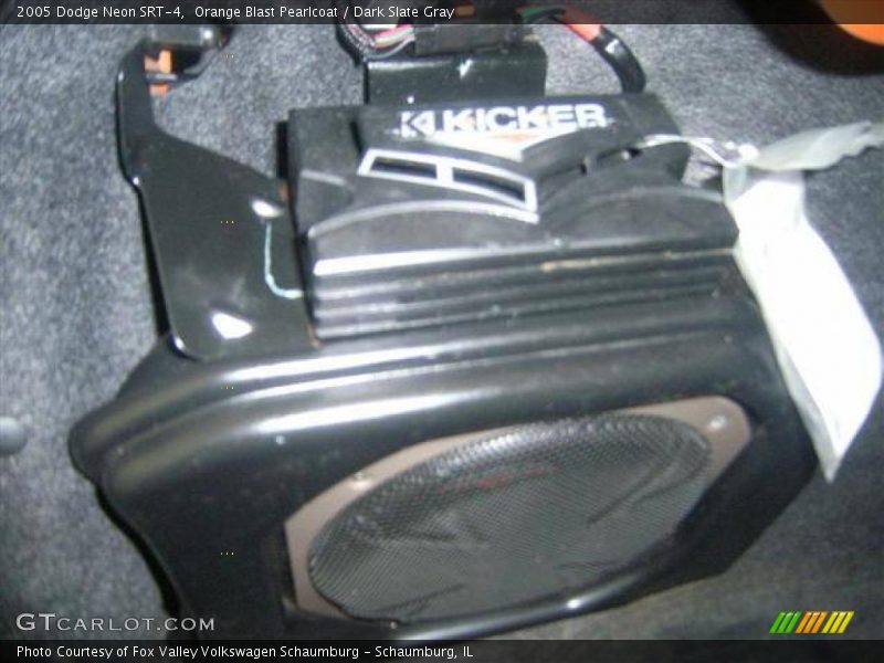 Orange Blast Pearlcoat / Dark Slate Gray 2005 Dodge Neon SRT-4