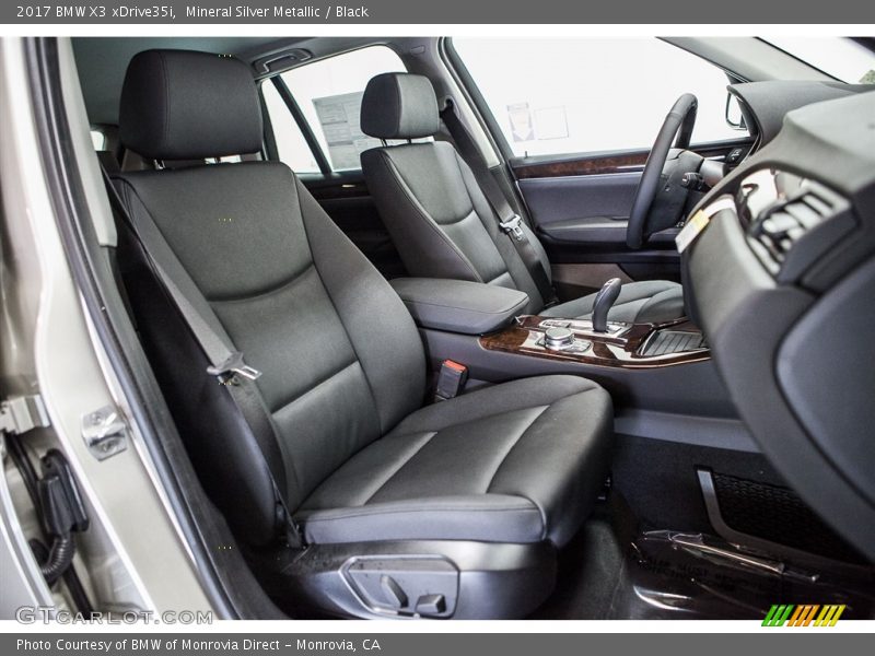  2017 X3 xDrive35i Black Interior