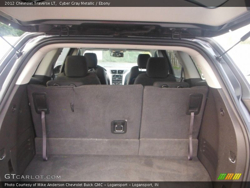 Cyber Gray Metallic / Ebony 2012 Chevrolet Traverse LT