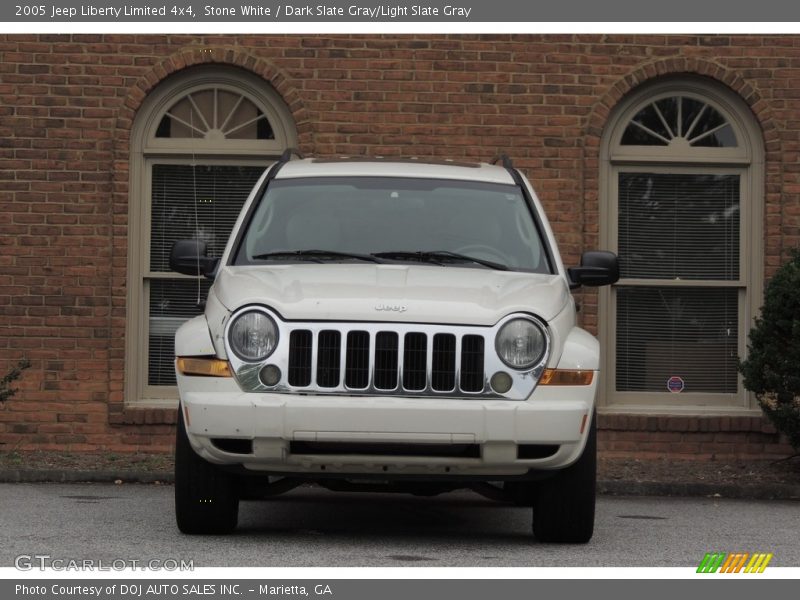 Stone White / Dark Slate Gray/Light Slate Gray 2005 Jeep Liberty Limited 4x4