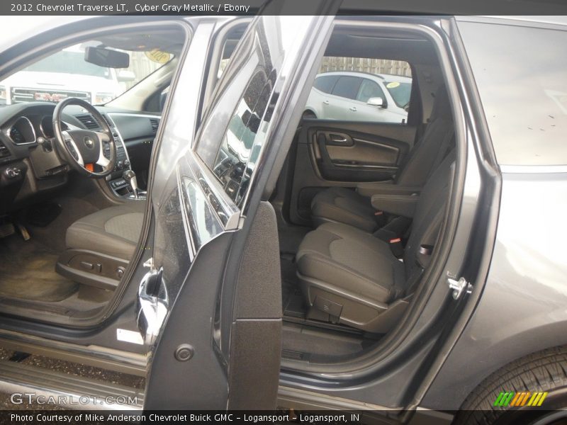 Cyber Gray Metallic / Ebony 2012 Chevrolet Traverse LT