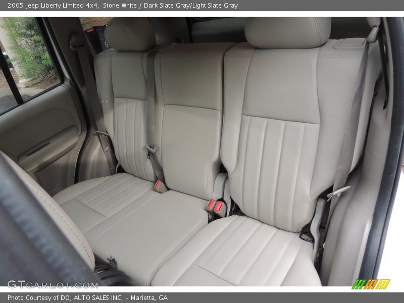 Stone White / Dark Slate Gray/Light Slate Gray 2005 Jeep Liberty Limited 4x4