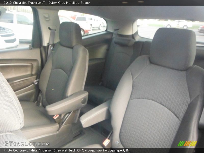 Cyber Gray Metallic / Ebony 2012 Chevrolet Traverse LT