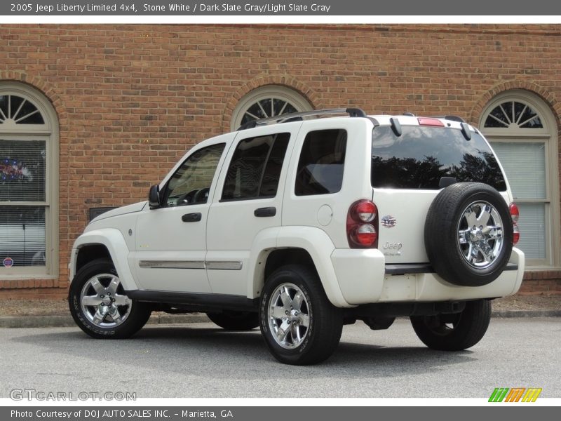 Stone White / Dark Slate Gray/Light Slate Gray 2005 Jeep Liberty Limited 4x4