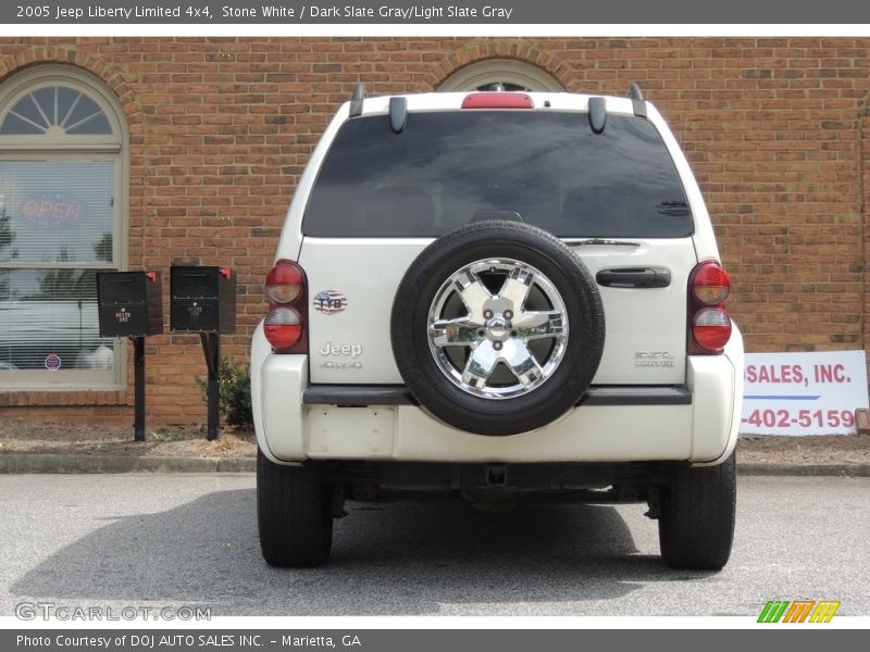Stone White / Dark Slate Gray/Light Slate Gray 2005 Jeep Liberty Limited 4x4