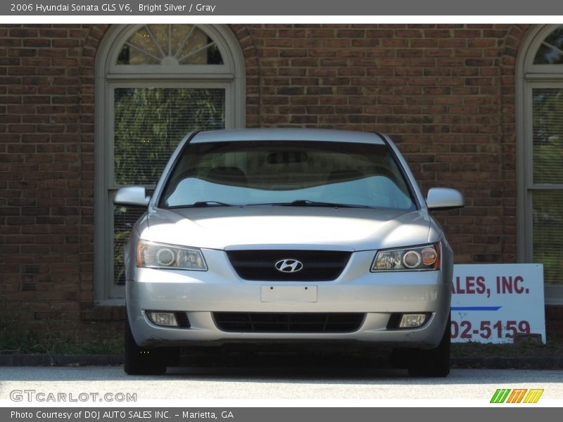 Bright Silver / Gray 2006 Hyundai Sonata GLS V6