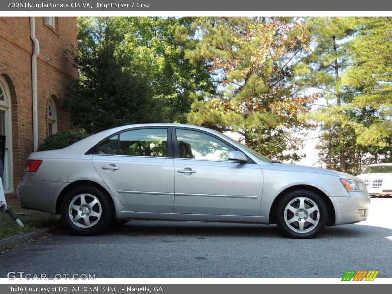 Bright Silver / Gray 2006 Hyundai Sonata GLS V6