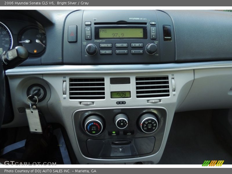 Bright Silver / Gray 2006 Hyundai Sonata GLS V6
