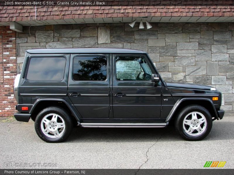 Granite Grey Metallic / Black 2005 Mercedes-Benz G 500