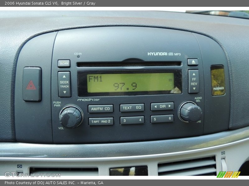 Bright Silver / Gray 2006 Hyundai Sonata GLS V6