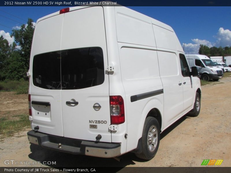 Blizzard White / Charcoal 2012 Nissan NV 2500 HD SV High Roof