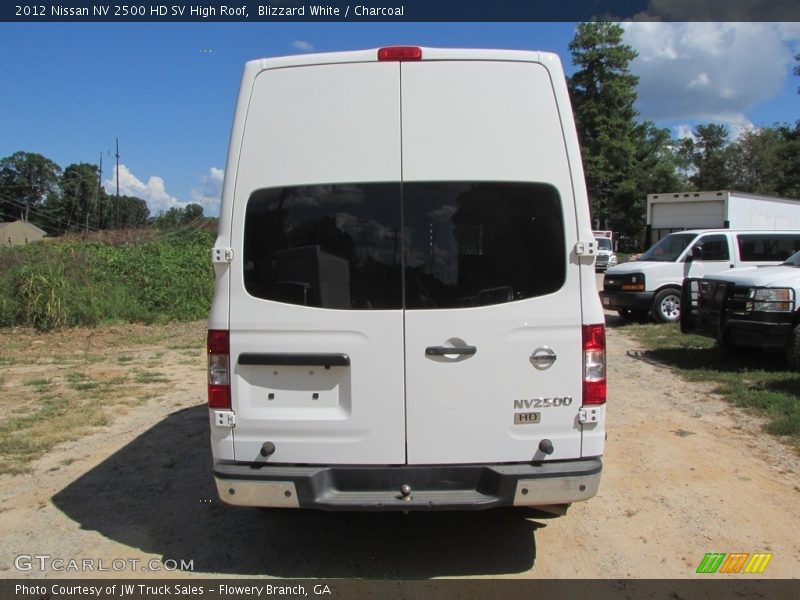 Blizzard White / Charcoal 2012 Nissan NV 2500 HD SV High Roof