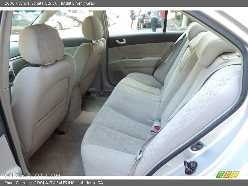 Bright Silver / Gray 2006 Hyundai Sonata GLS V6