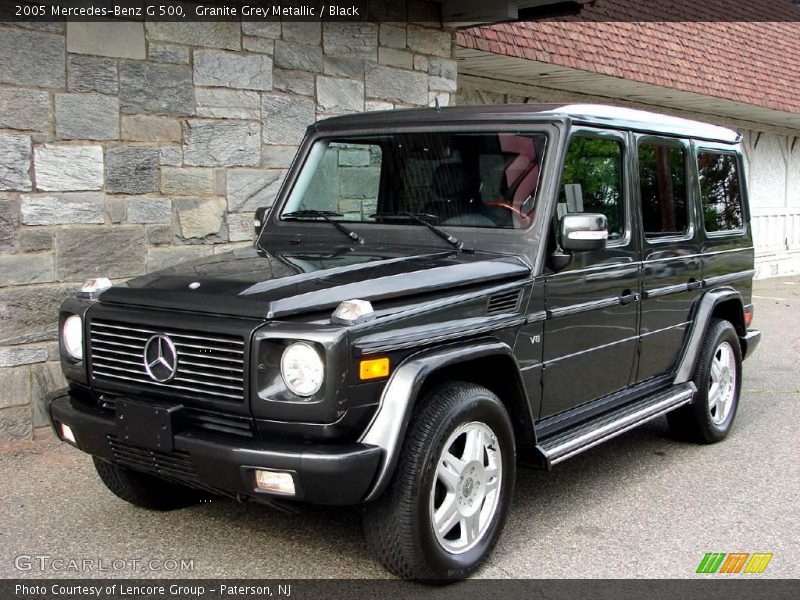 Granite Grey Metallic / Black 2005 Mercedes-Benz G 500